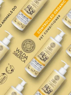 Après-shampoing bio pour chien et chat - Sensible - Wilda Siberica