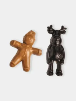 Assortiments de 2 friandises dentaires de Noël pour chien