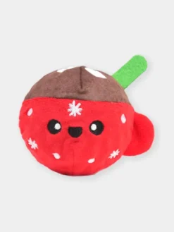 Balle en peluche pour chien - Chocolat chaud ☕ - HugSmart