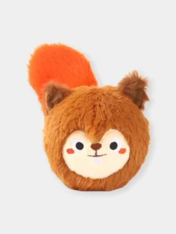 Balle en peluche pour chien - Ecureuil 🐿️ - HugSmart