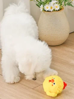 Balle en peluche pour chien - Farmz Friends Poussin 🐤 - HugSmart