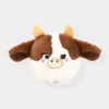 Balle en peluche pour chien - Farmz Friends Vache 🐮 - HugSmart
