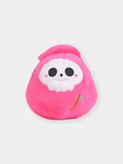 Balle en peluche pour chien - Faucheuse Rose 💀 - HugSmart