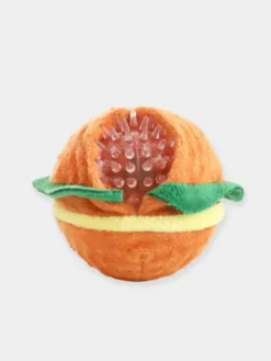 Balle en peluche pour chien - Food Party Hamburger - HugSmart