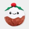 Balle en peluche pour chien - Pudding de noël - HugSmart