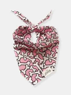 Bandana pour chien - Dig it 🦴 Rose - The Paws
