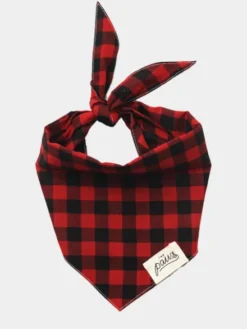 Bandana pour chien - Motif Bûcheron - The Paws