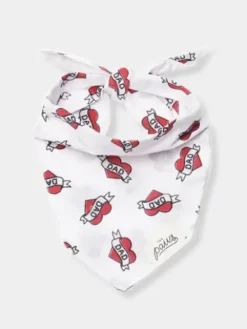 Bandana pour chien - Motif Love Dad ♥️ - The Paws