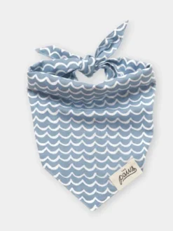 Bandana pour chien - Motif Vague - The Paws