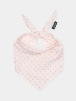 Bandana pour chien - Polka Dot Rose - The Paws