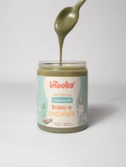 Beurre de cacahuète pour chien - Spiruline et Kelp 💚 - inooko