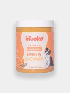 Beurre de cacahuète pour chien - Citrouille 🎃 et Cannelle - inooko