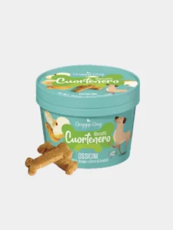 Biscuits artisanaux pour chien - Biscotti Beurre de Cacahuète 🥜 et Banane 🍌 - DoggyeBag