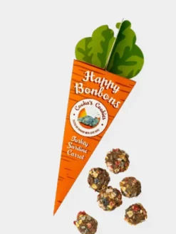 Biscuits de pâques pour chien - Happy Bonbon 🥕 - Cooka's Cookies