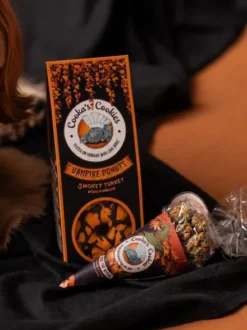 Biscuits d'halloween pour chien - Vampire Donuts 🧛🏻 - Cooka's Cookies