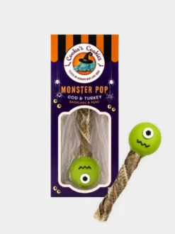 Biscuits d'halloween pour chien - Monster Pop 👽 - Cooka's Cookies
