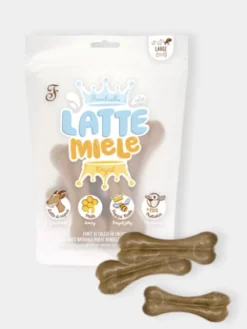 Bâton de fromage à mâcher pour chien - Lait de chèvre 🐐 et Miel 🍯