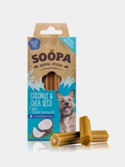 Bâtonnets à mâcher pour chien - Noix de Coco et Graines de Chia