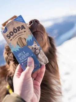 Bâtonnets à mâcher pour chien - Pomme et Myrtille