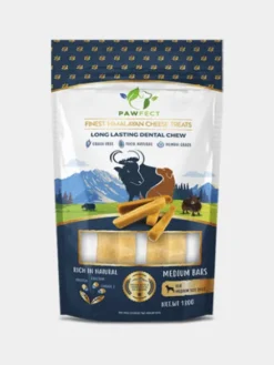 Bâtons de Fromage de Yak à mâcher pour chien - Taille M