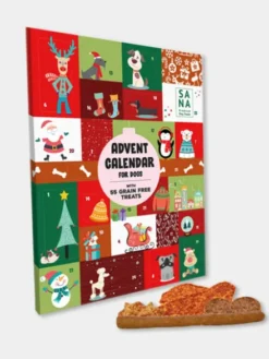 Calendrier de l'avent XL pour chien - 55 friandises - Sanadog