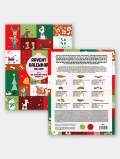 Calendrier de l'avent XL pour chien - 55 friandises - Sanadog