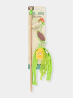 Canne à pêche pour chat - Maïs 🌽 - Pet PLAY
