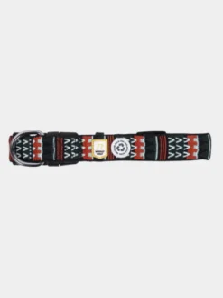 Collier original pour chien motif Woodland - Woolly Wolf