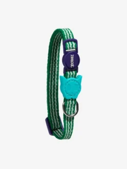 Collier pour chat - Velvet Vibes Vert - Zee.Dog