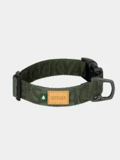 Collier pour chien - Town basic collar - Vert - Charlie's Backyard
