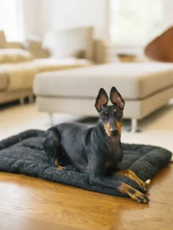 Couchage pour chien - Chill Pad Canyon Noir - Pet PLAY