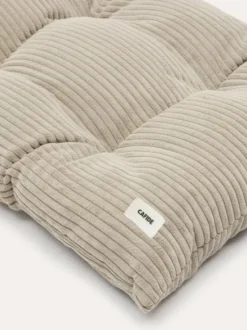 Coussin pour chien Bela - Velours côtelé beige - Cafide