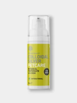 Dentifrice à base d'argent colloïdal pour chien et chat