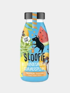 Délicieux Smoothie 🥤 naturel pour chien - Tropical 🍈🍌🍎🥭- Sloofie