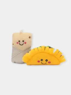 Duo de Jouets pour chat - Taco et Burrito - Zippy Claws