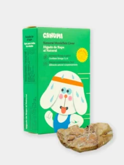 Foie de Lotte au naturel pour chien - Canumi