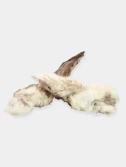 Friandise de mastication - Oreilles de lapin avec poils