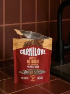 Friandises Crunchy Snack - Autruche et Mûres - Carnilove