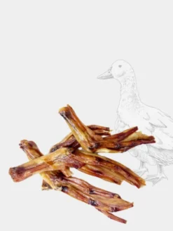 Friandises de mastication pour chien - Pattes de Canard 🦆