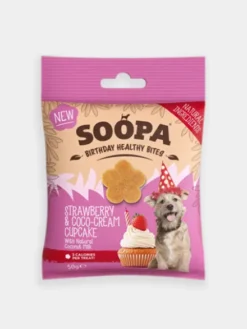 Friandises naturelles - Cupcake Coco et Fraise 🧁🥥🍓 - Soopa