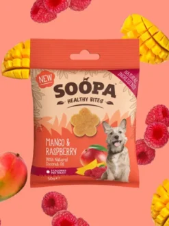 Friandises naturelles - Mangue 🥭 et Framboise édition limitée - Soopa