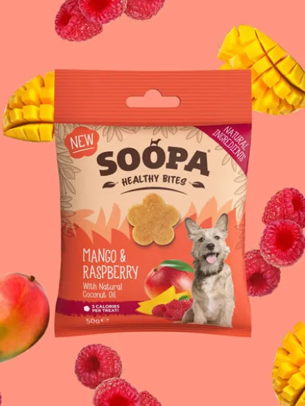 Friandises naturelles - Mangue 🥭 et Framboise édition limitée - Soopa