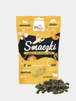 Friandises naturelles pour chien - Agneau 🐑 Citrouille Banane et Abricot