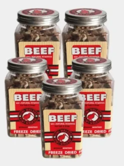 Friandises naturelles pour chien et chat - Boeuf - Kiwi Walker