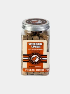Friandises naturelles pour chien et chat - Foie de poulet - Kiwi Walker