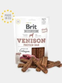 Friandises pour chien Jerky Snack - Cerf 🦌 - Brit