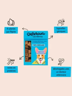 Friandises pour chien - Les Pépites au Cabillaud 🐟 - Delamour