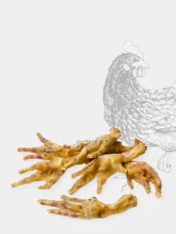 Friandises pour chien - Pattes de Poulet séchées