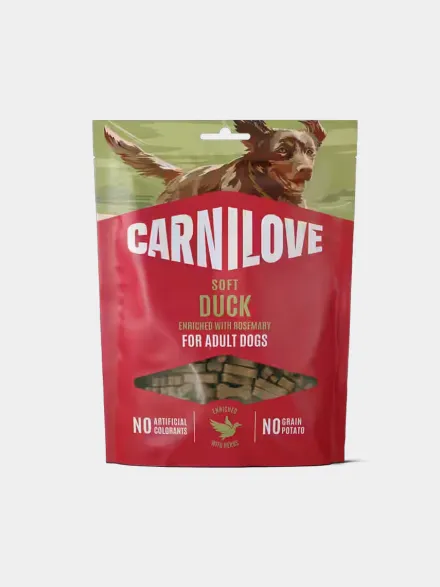 Friandises Soft Snack - Canard et Romarin - Carnilove