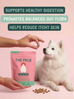 Friandises véganes pour chien - Gut bites (Digestion) ➿ The Pack